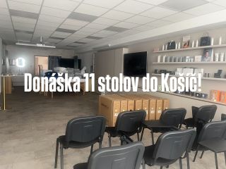 11 stolov na seminár 😊 Je skvelý pocit, keď si našli svoje miesto 🙂 #madero #masaze #wellness #zdravie #masaznestoly